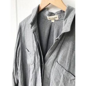 cloth & stone flannel blouse